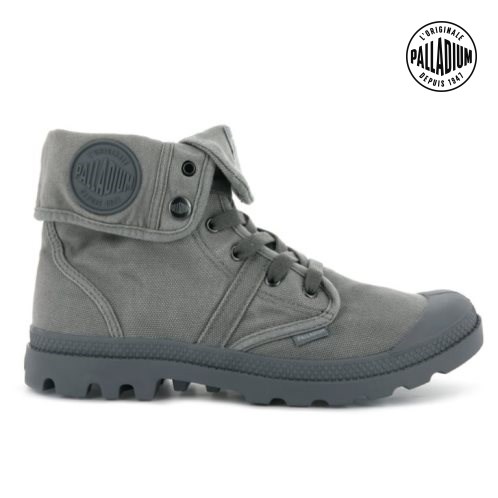 Palladium Pallabrousse Baggy Men's Boots Grey | UK K690-FQN